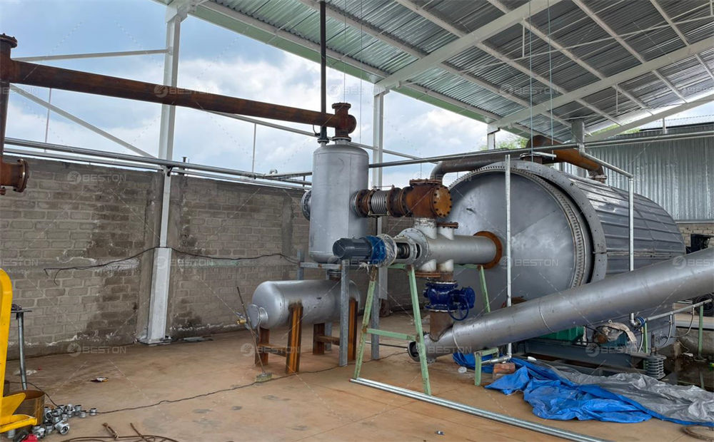 廢輪胎煉油的炭黑負壓風送系統介紹