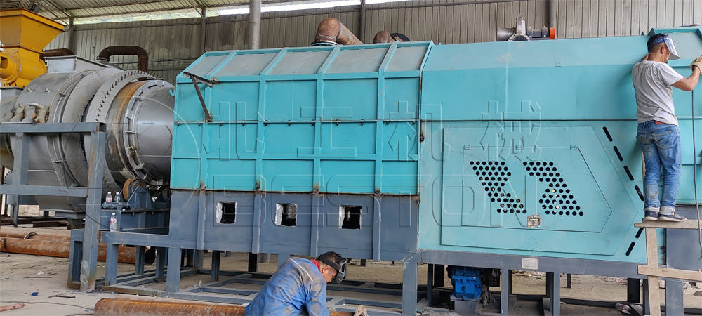 生物質顆粒炭化做爲電池的原材料