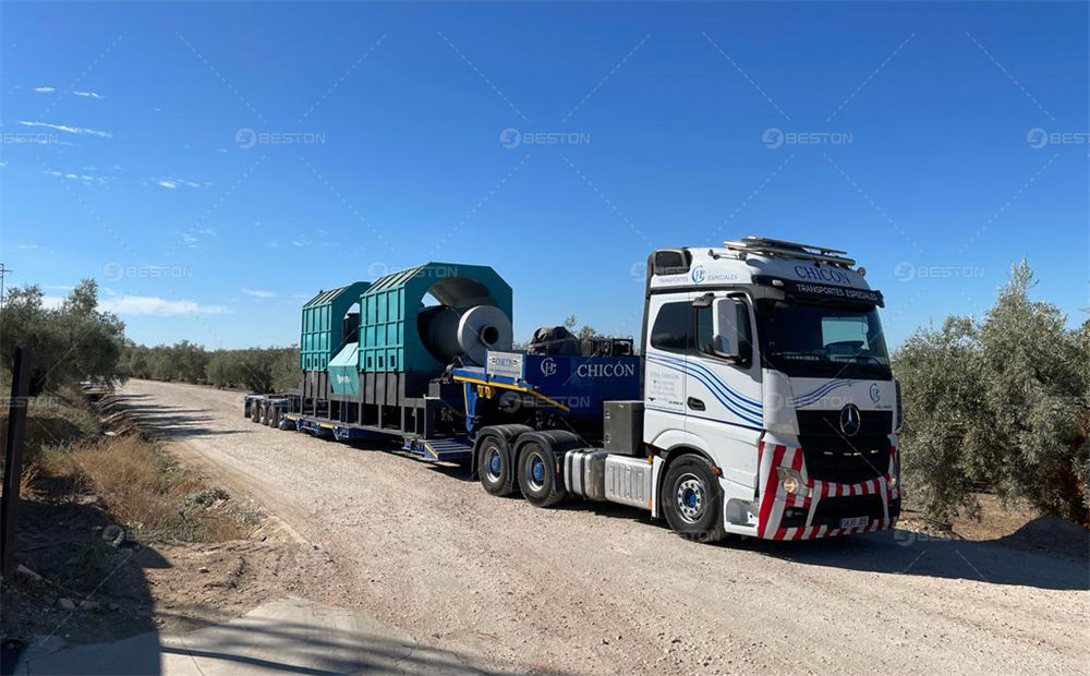 BST-50西班牙橄榄木炭化設備第1張