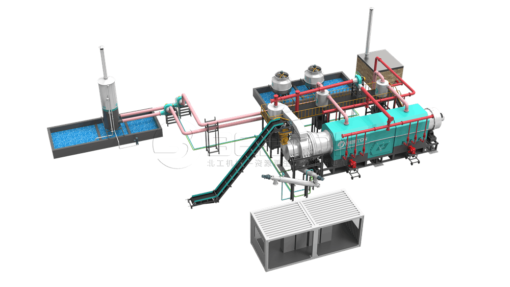 生物質顆粒碳化設備