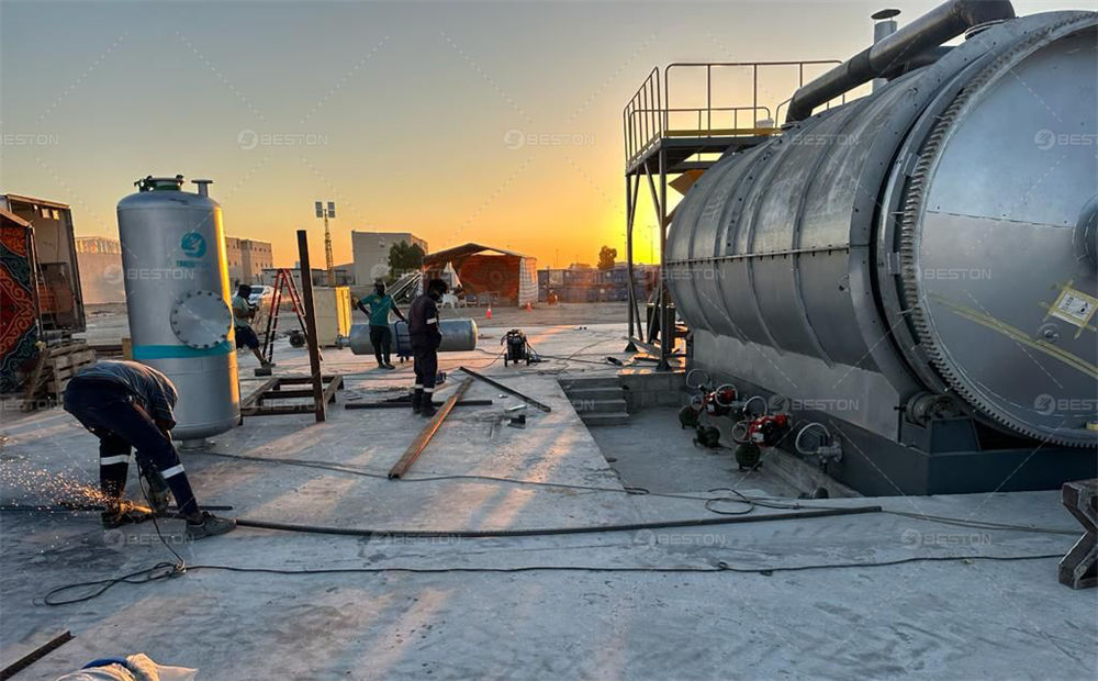 BLJ-16型号利比亞油泥熱解設備第6張